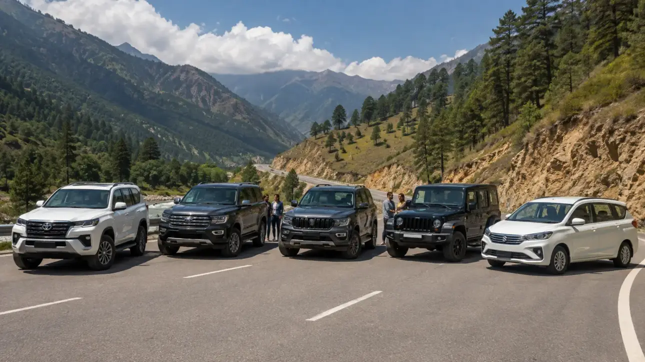 Top 5 Self-Drive Cars in Chandigarh for Road Trips