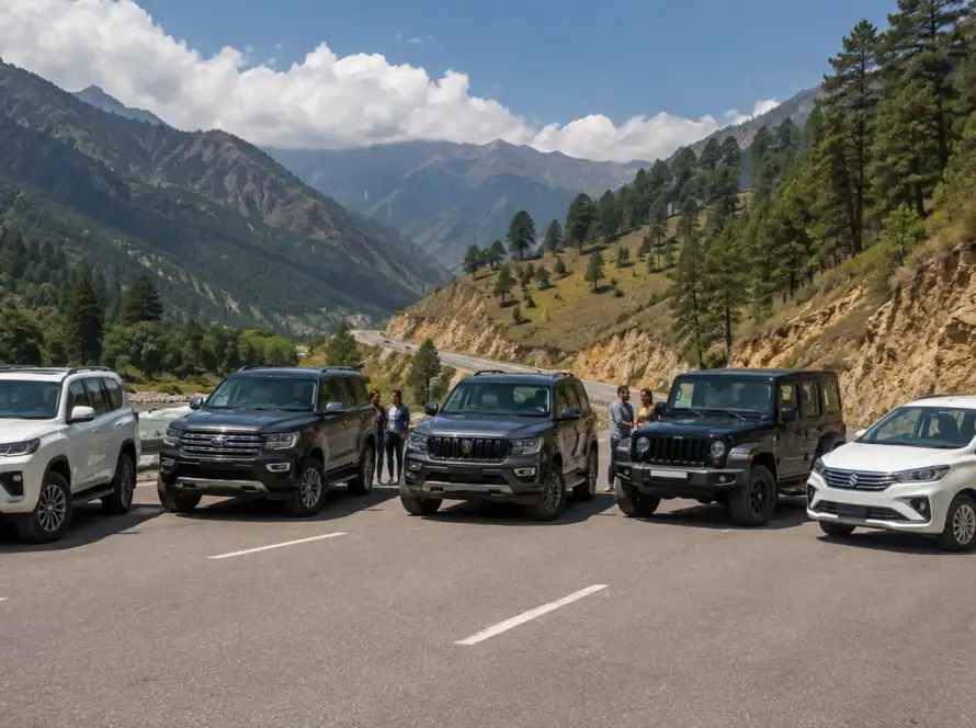 Top 5 Self-Drive Cars in Chandigarh for Road Trips